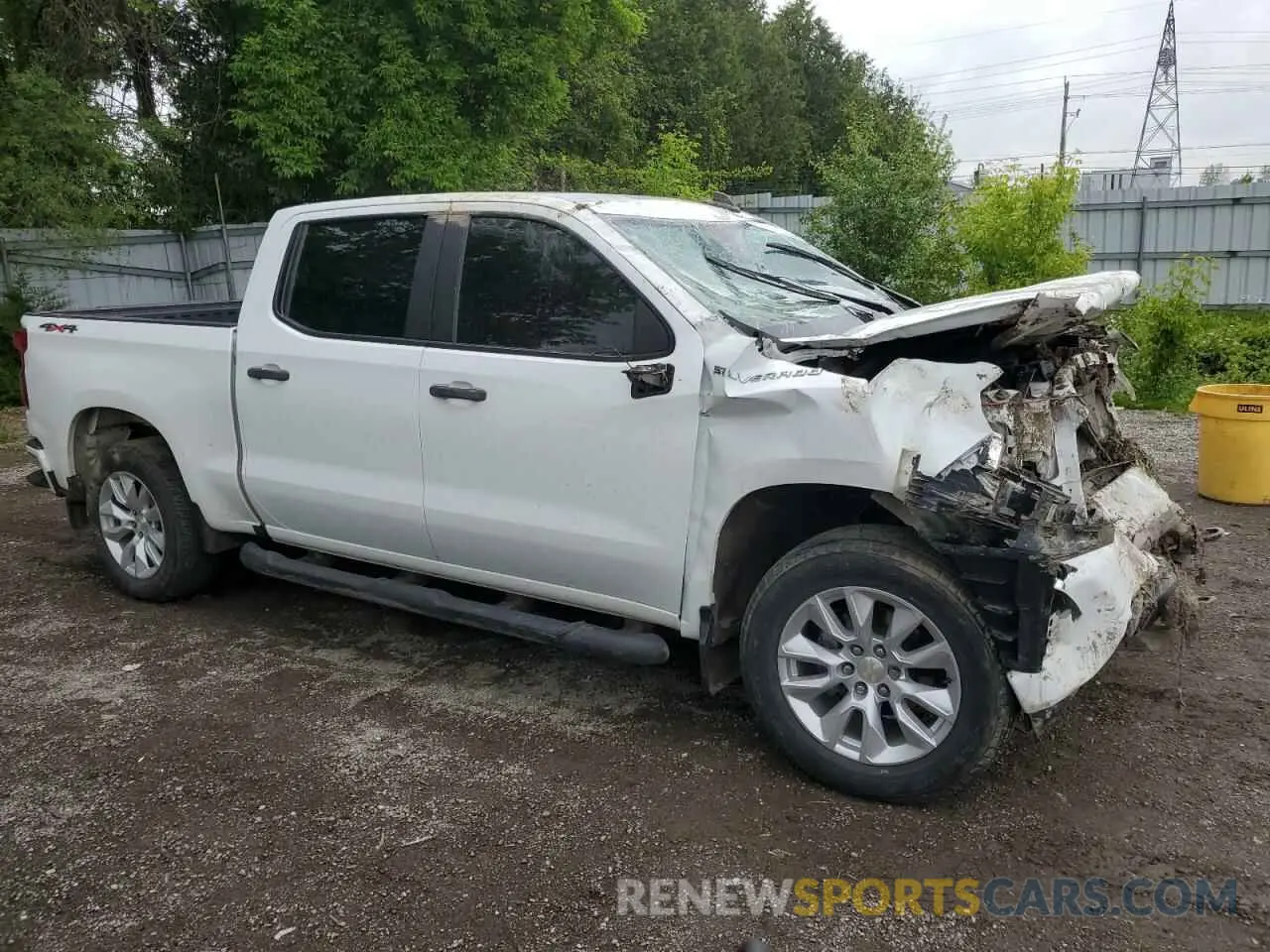 4 Photograph of a damaged car 1GCUYBEFXLZ282442 CHEVROLET ALL Models 2020