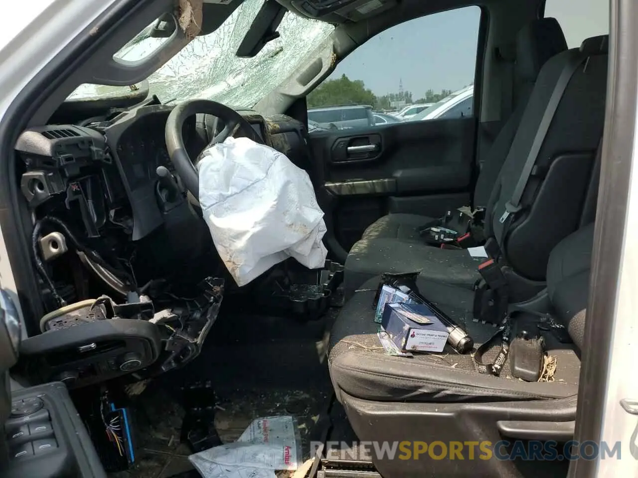7 Photograph of a damaged car 1GCUYBEFXLZ282442 CHEVROLET ALL Models 2020
