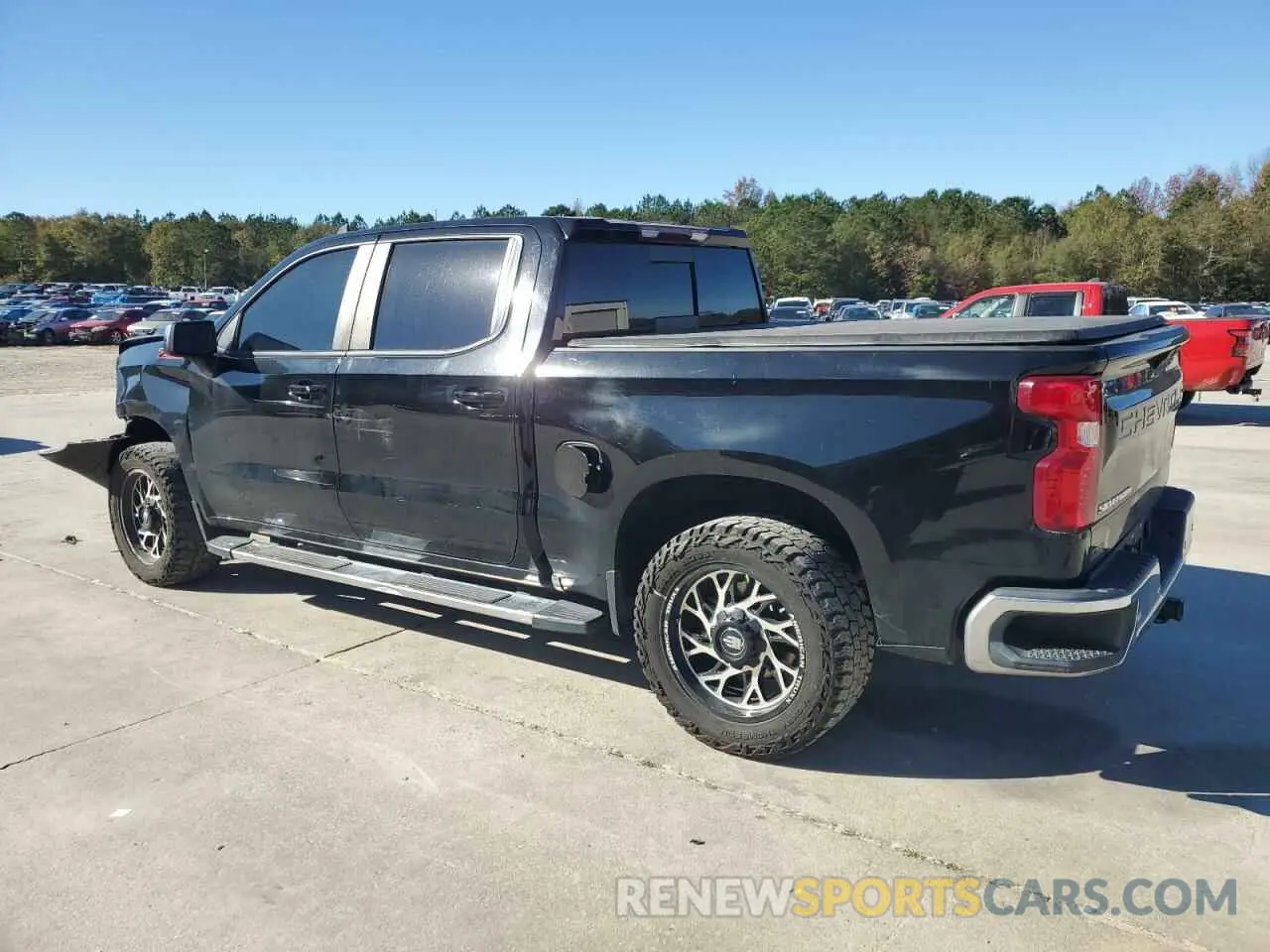 2 Photograph of a damaged car 1GCUYDEDXLZ253923 CHEVROLET ALL Models 2020