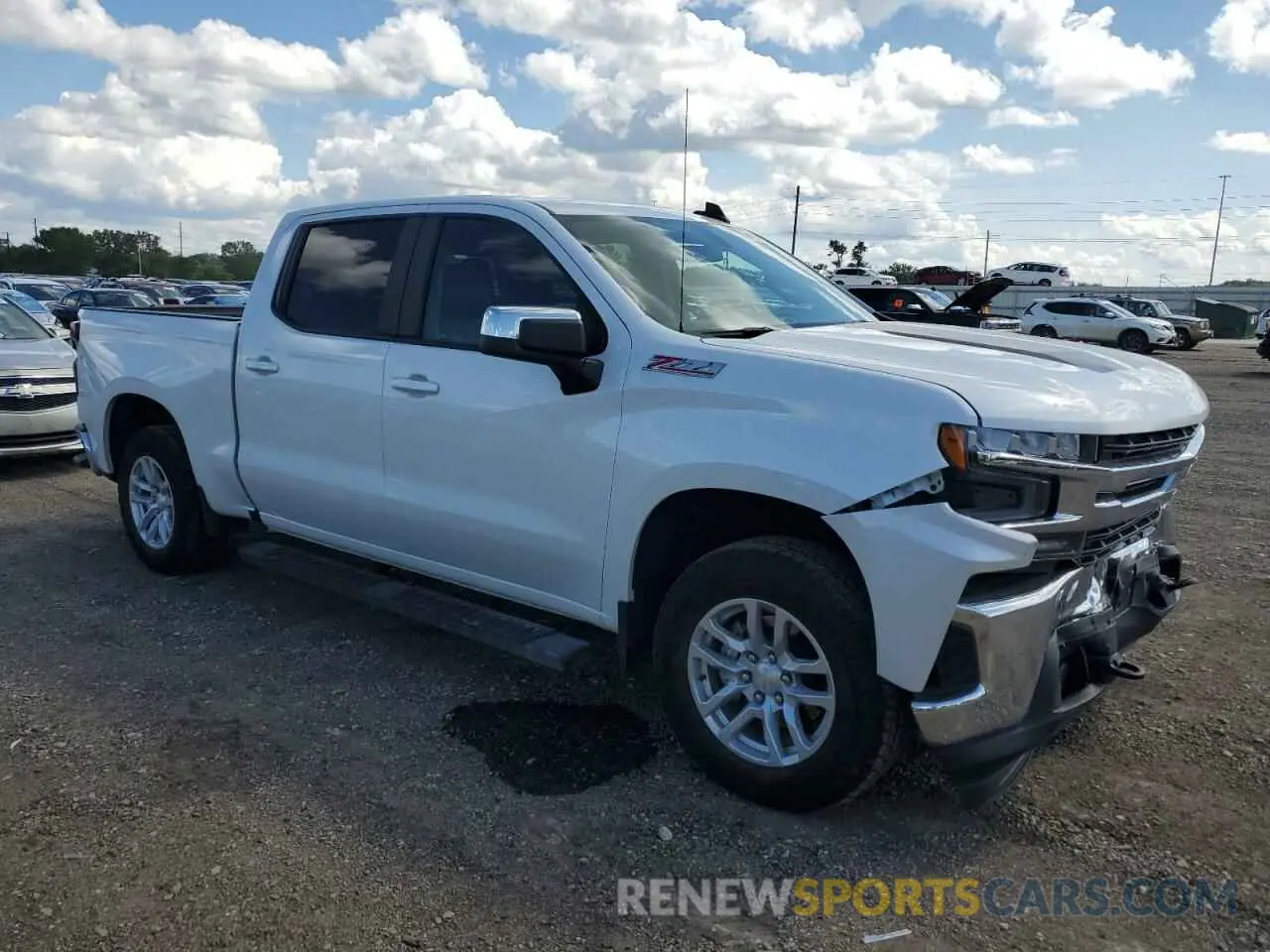 4 Photograph of a damaged car 1GCUYDEDXLZ334355 CHEVROLET ALL Models 2020
