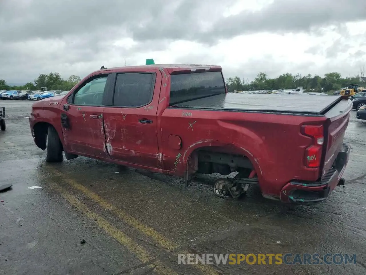 2 Photograph of a damaged car 1GCUYEED3LZ317855 CHEVROLET ALL Models 2020