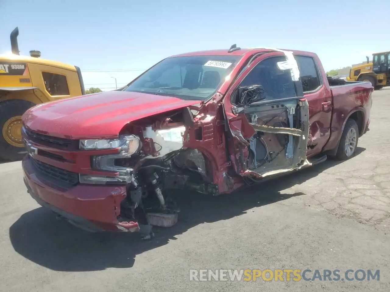 1 Photograph of a damaged car 1GCUYEED4LZ153340 CHEVROLET ALL Models 2020