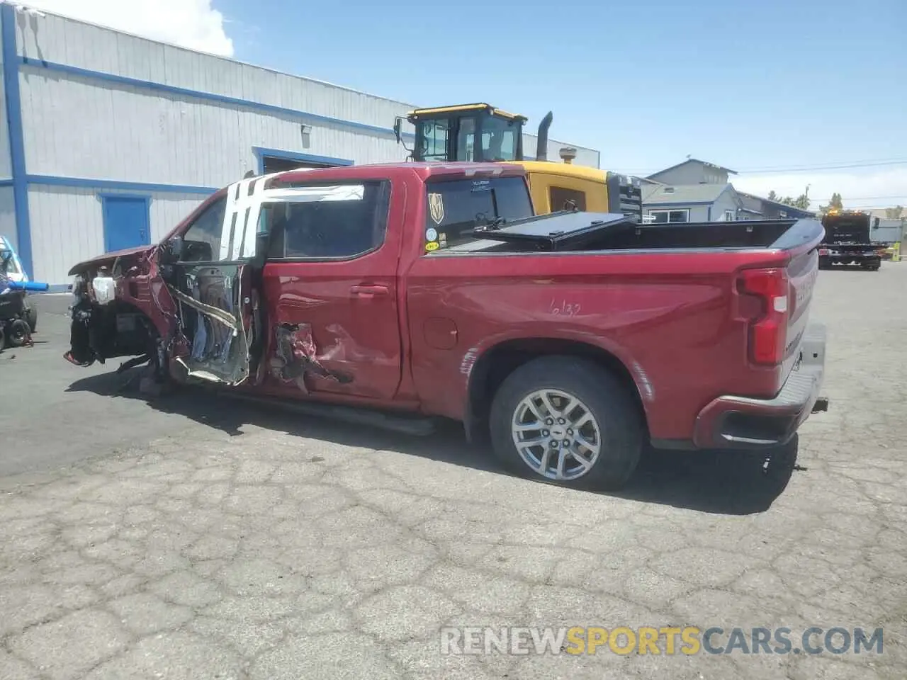 2 Photograph of a damaged car 1GCUYEED4LZ153340 CHEVROLET ALL Models 2020