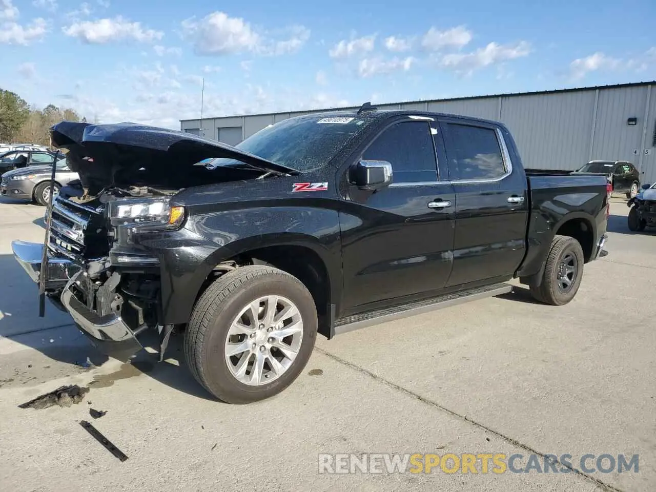 1 Photograph of a damaged car 1GCUYGEL3LZ129484 CHEVROLET ALL Models 2020
