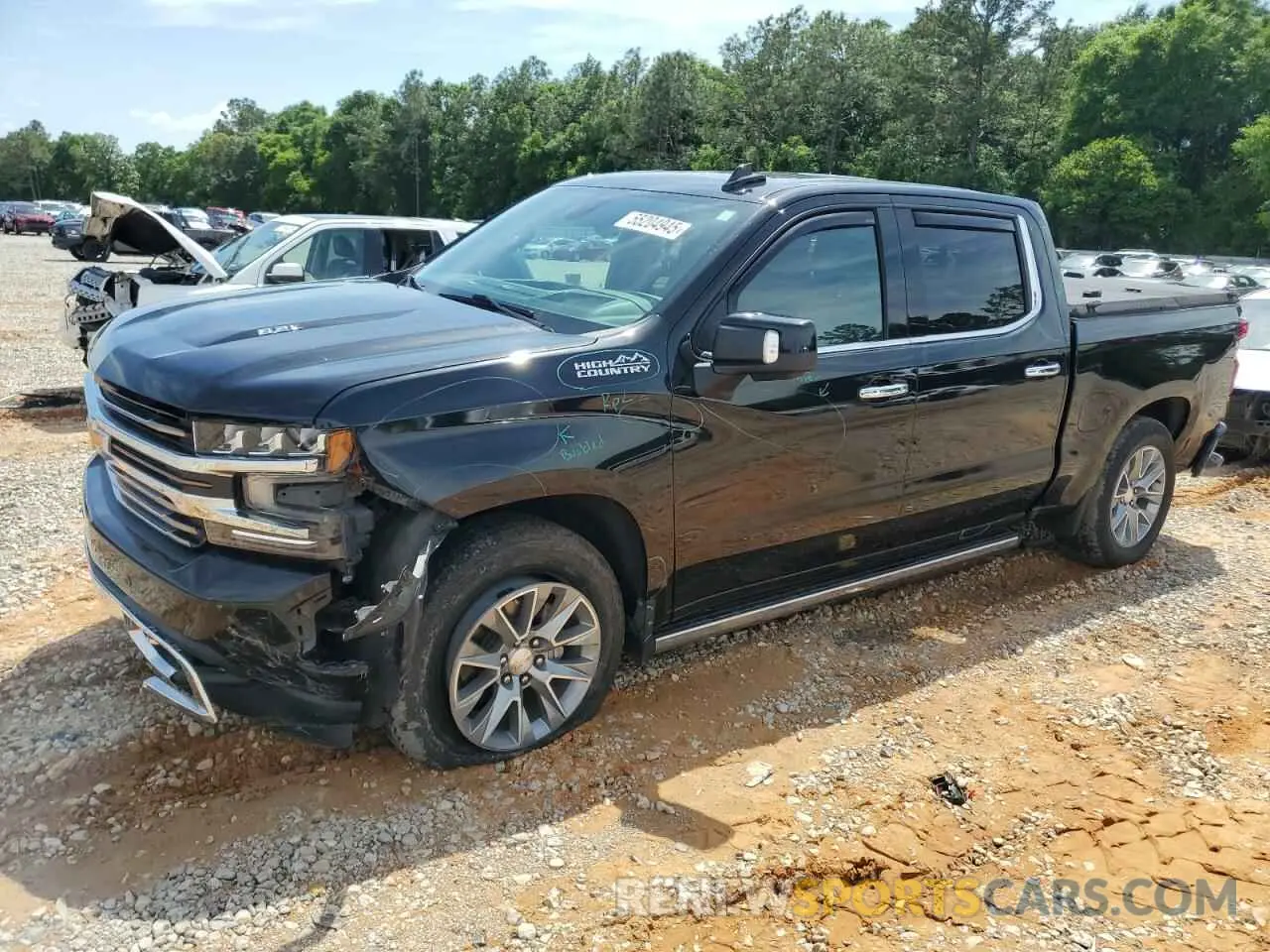 1 Photograph of a damaged car 1GCUYHELXLZ273748 CHEVROLET All Models 2020