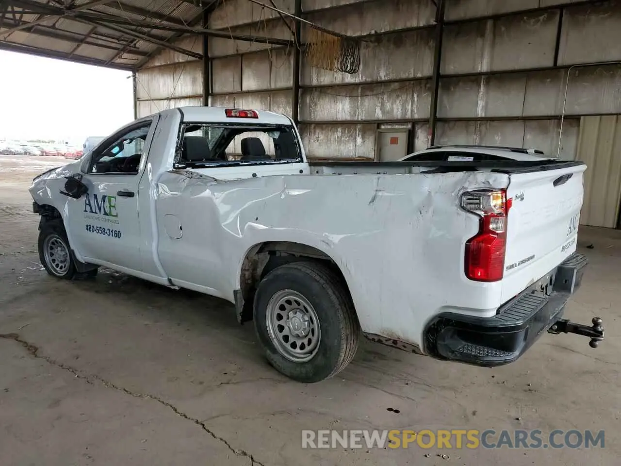 2 Photograph of a damaged car 3GCNWAEF3LG115795 CHEVROLET ALL Models 2020