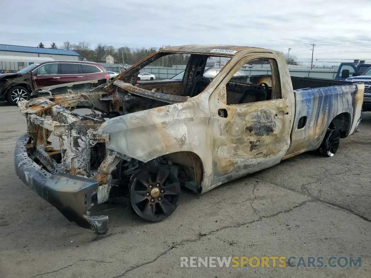 1 Photograph of a damaged car 3GCNWAEF8LG283366 CHEVROLET ALL Models 2020