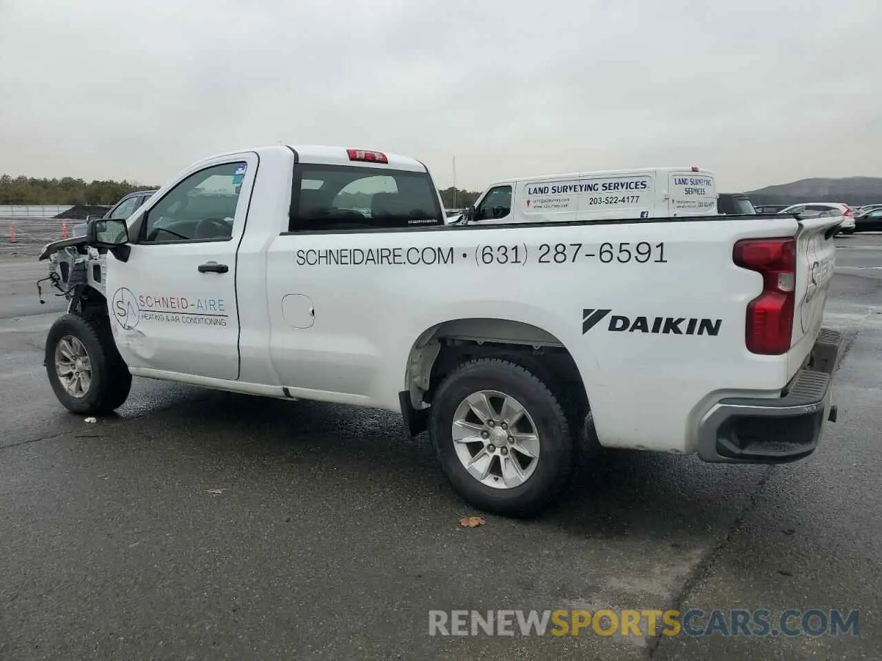 2 Photograph of a damaged car 3GCNWAEFXLG250174 CHEVROLET ALL Models 2020