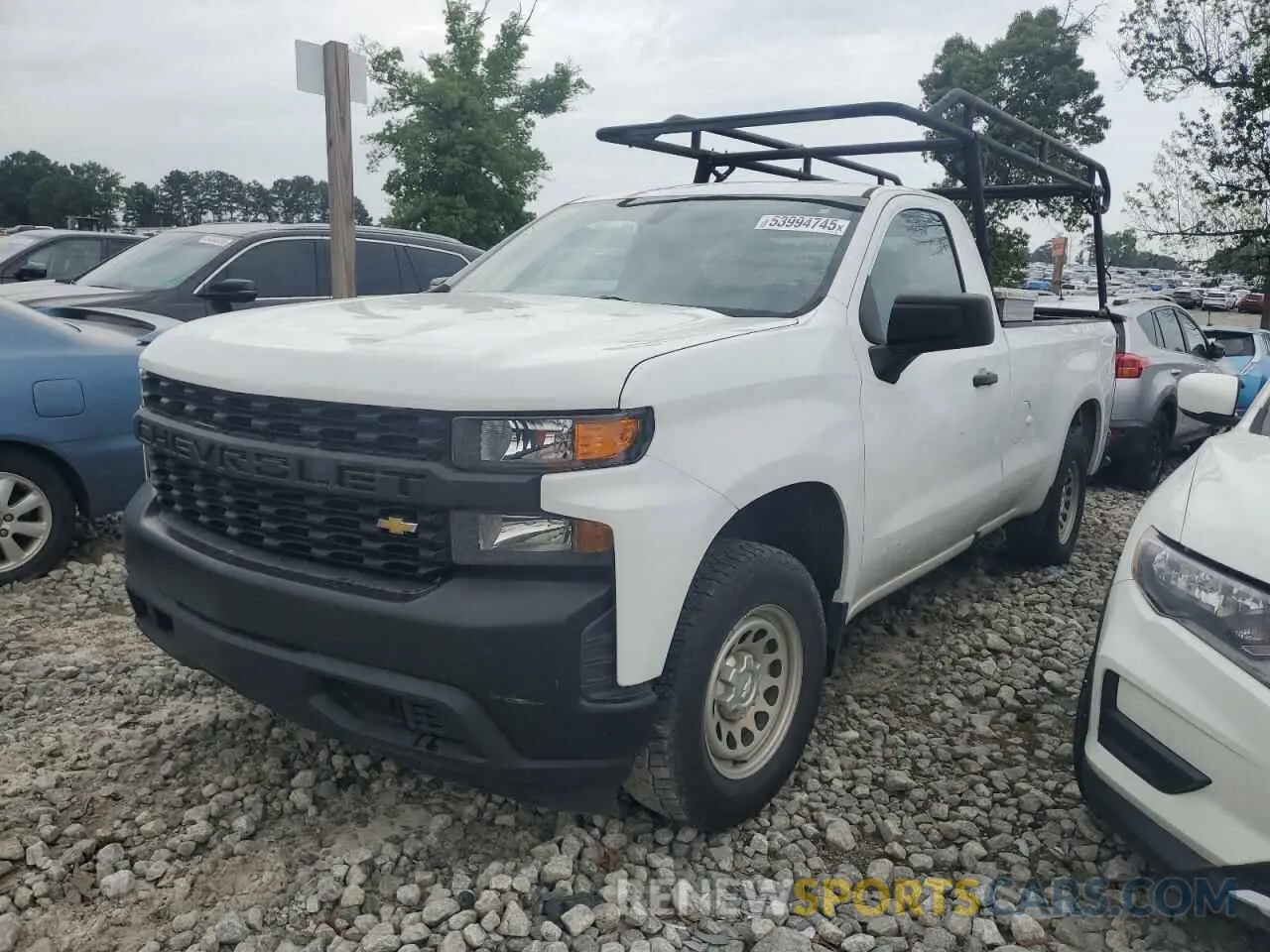 1 Photograph of a damaged car 3GCNWAEH8LG147966 CHEVROLET ALL Models 2020