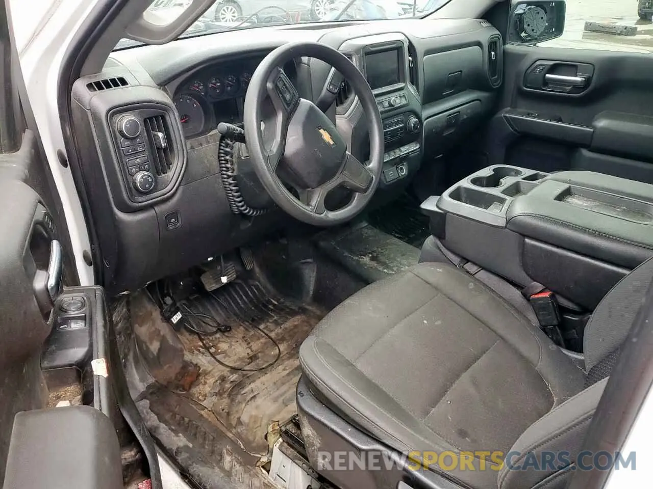 8 Photograph of a damaged car 3GCNYAEF3LG141842 CHEVROLET ALL Models 2020