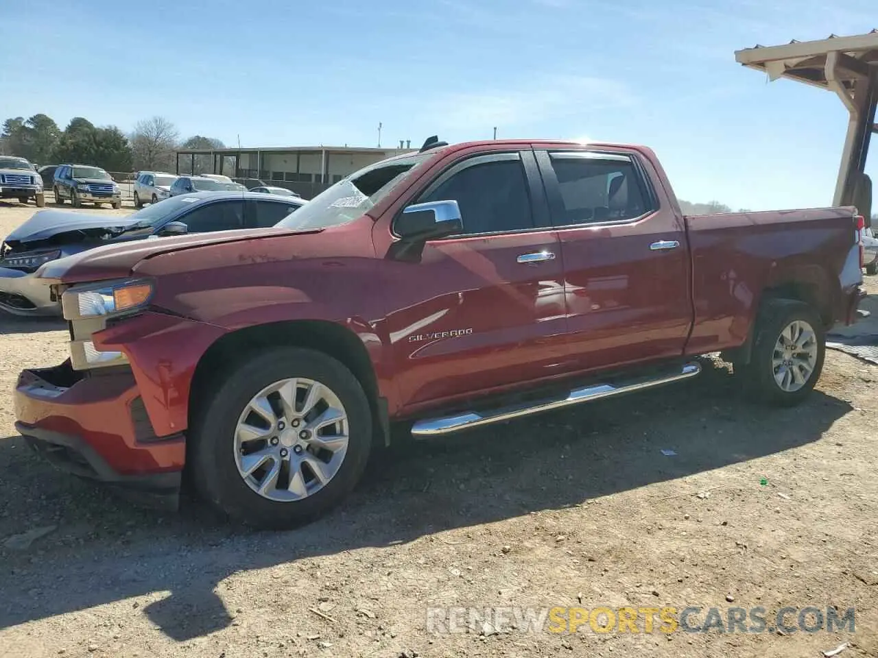 1 Photograph of a damaged car 3GCPWBEF0LG124484 CHEVROLET ALL Models 2020
