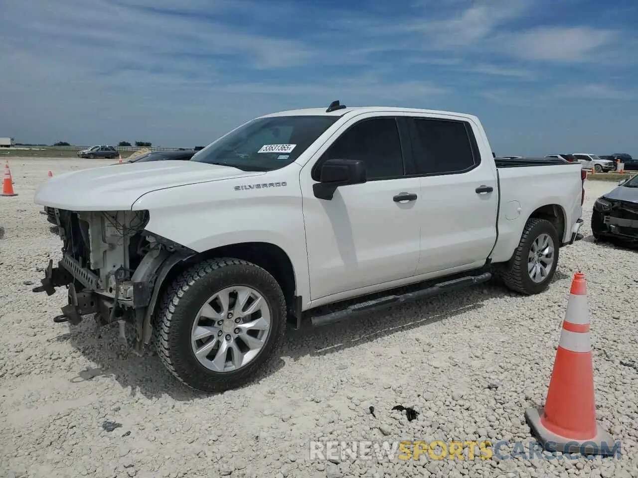 1 Photograph of a damaged car 3GCPWBEH0LG336819 CHEVROLET ALL Models 2020