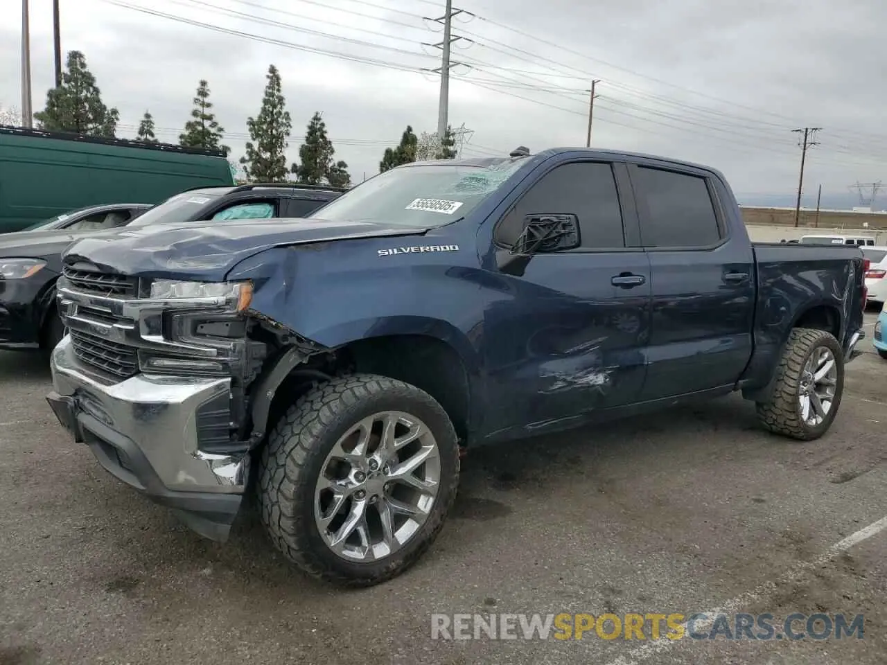 1 Photograph of a damaged car 3GCPWCED1LG147633 CHEVROLET ALL Models 2020