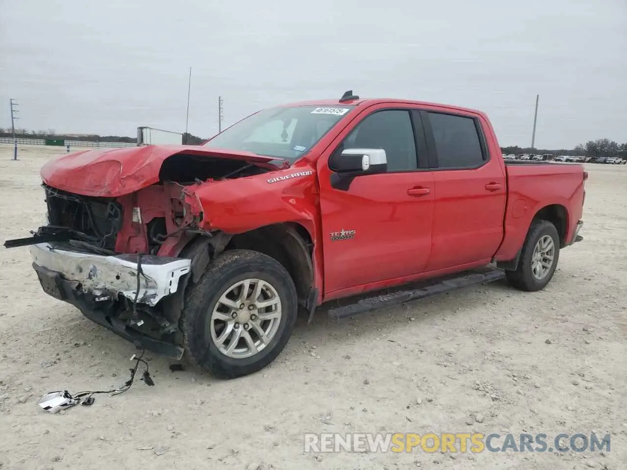 1 Photograph of a damaged car 3GCPWCED1LG327789 CHEVROLET ALL Models 2020
