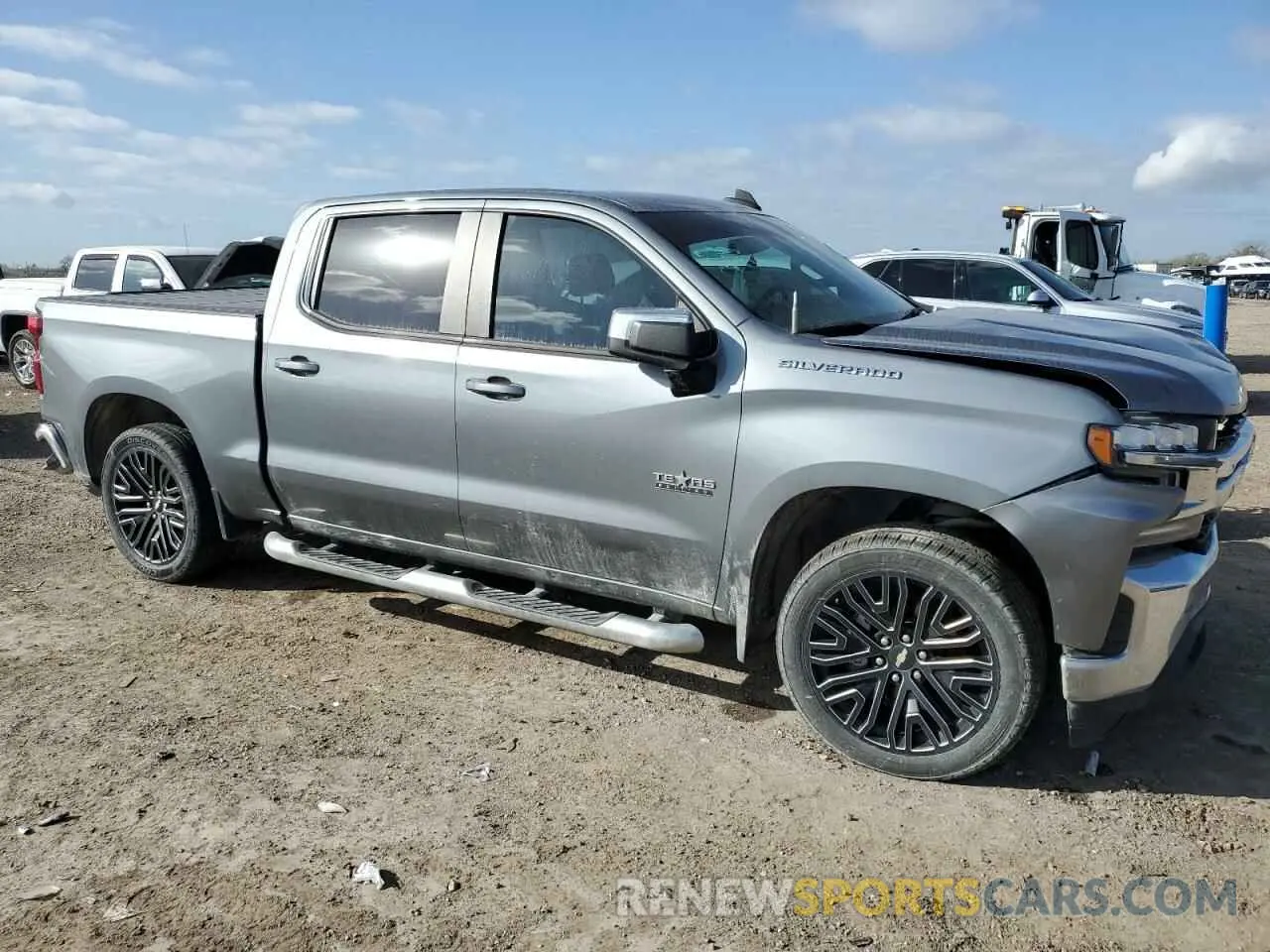 4 Photograph of a damaged car 3GCPWCED6LG364627 CHEVROLET ALL Models 2020