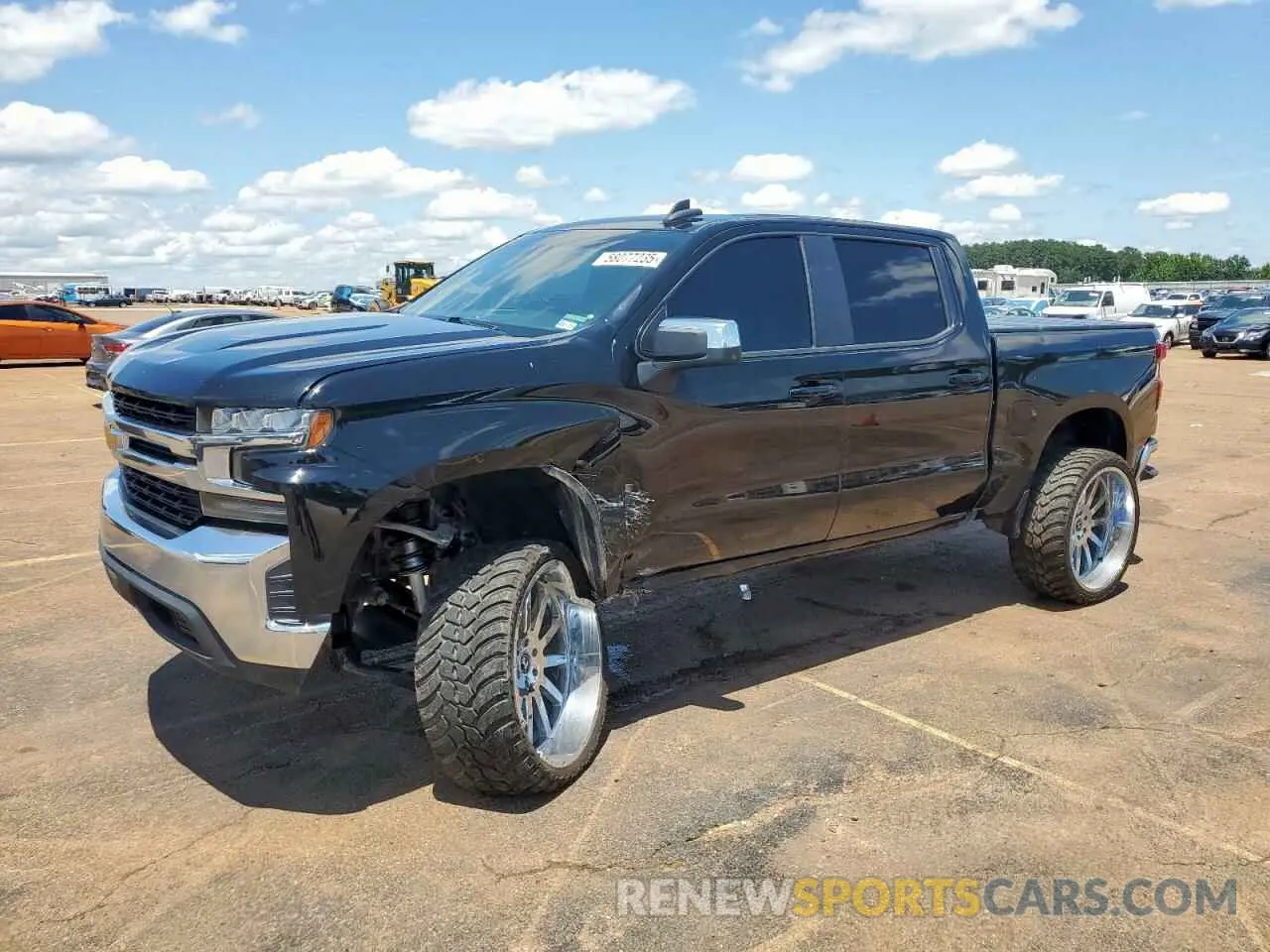 1 Photograph of a damaged car 3GCPWCED7LG173475 CHEVROLET ALL Models 2020