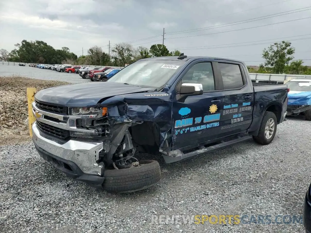 1 Photograph of a damaged car 3GCPWCED9LG388128 CHEVROLET ALL Models 2020