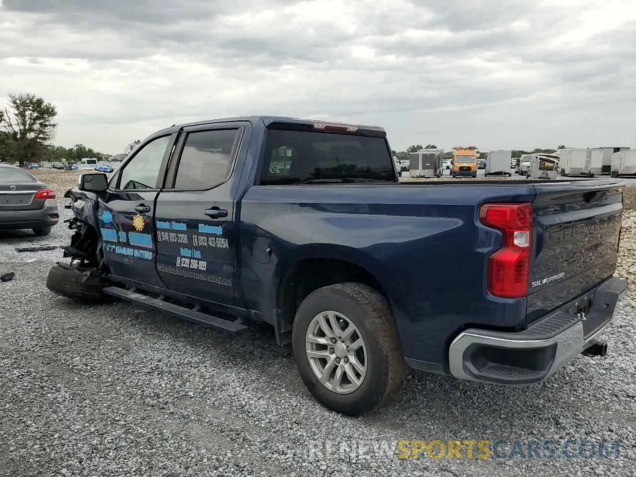 2 Photograph of a damaged car 3GCPWCED9LG388128 CHEVROLET ALL Models 2020