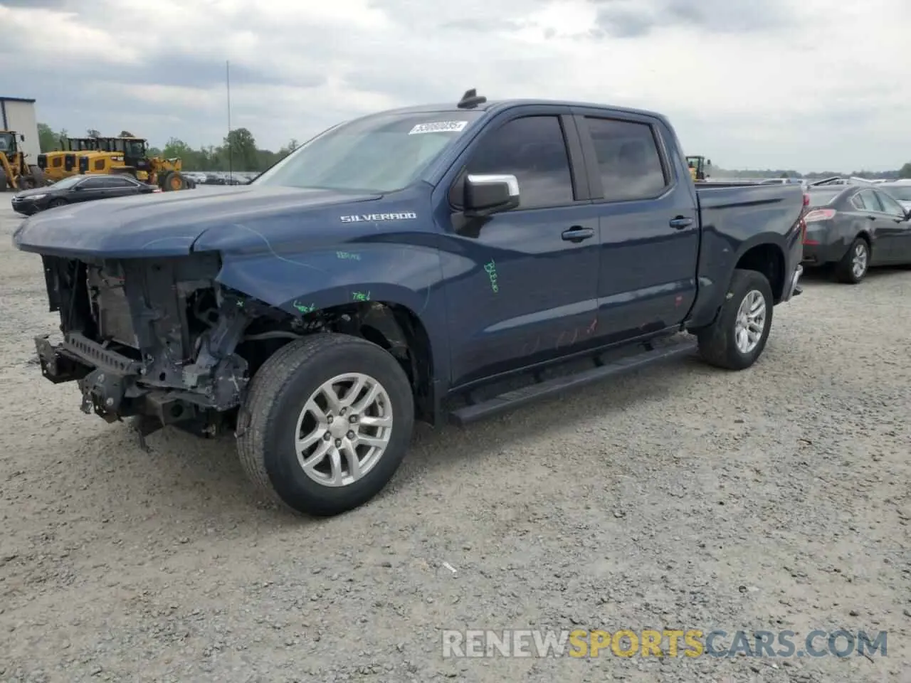 1 Photograph of a damaged car 3GCPWCEDXLG152099 CHEVROLET ALL Models 2020