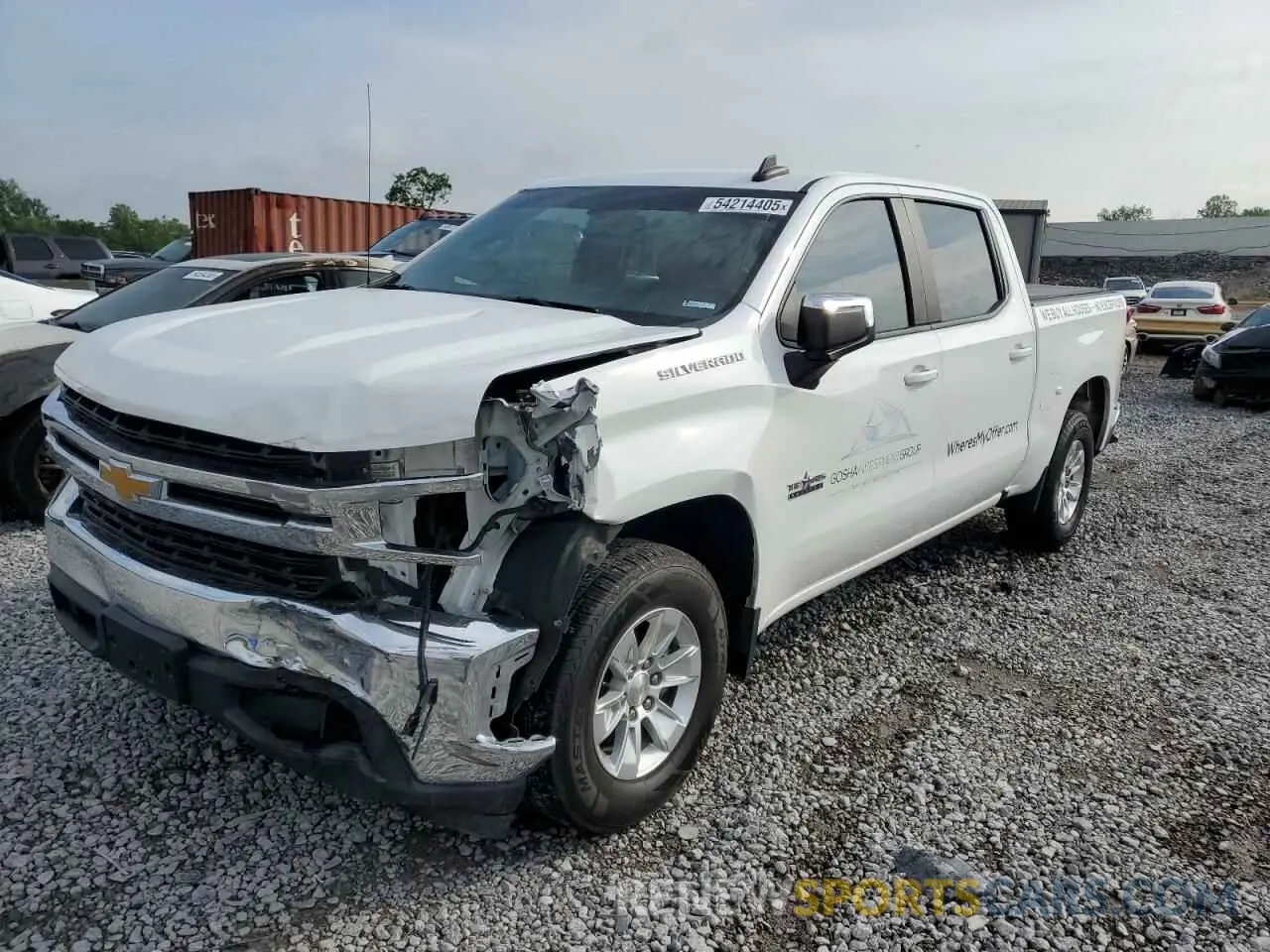 1 Photograph of a damaged car 3GCPWCEK7LG324670 CHEVROLET ALL Models 2020