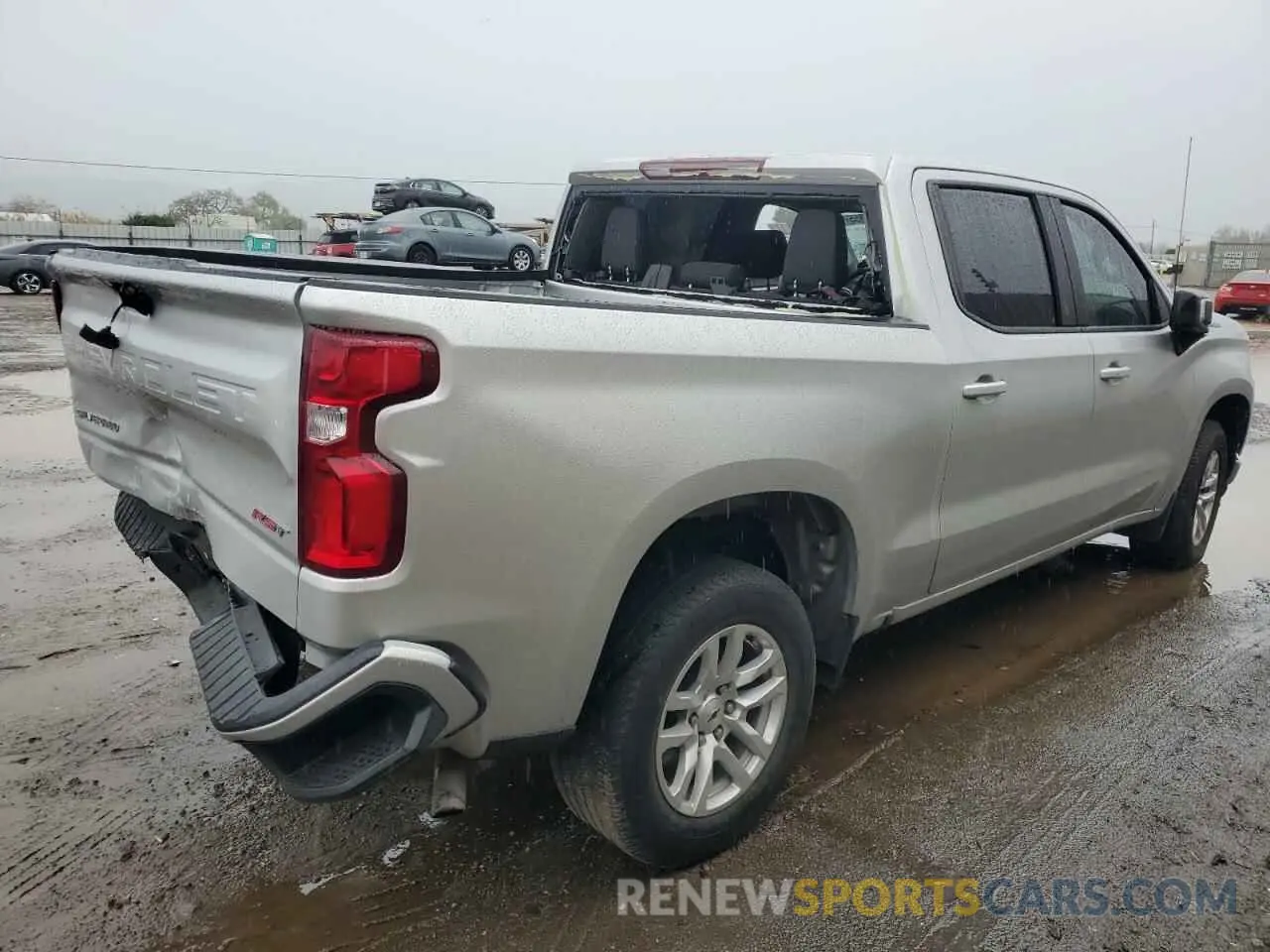 3 Photograph of a damaged car 3GCPWDED7LG444993 CHEVROLET ALL Models 2020