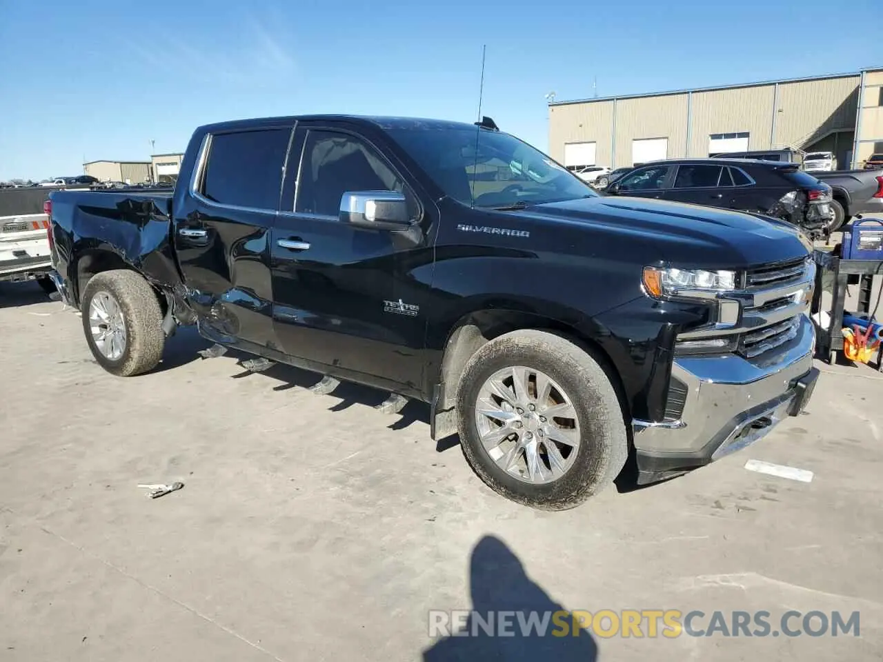 4 Photograph of a damaged car 3GCPWEED3LG375600 CHEVROLET ALL Models 2020