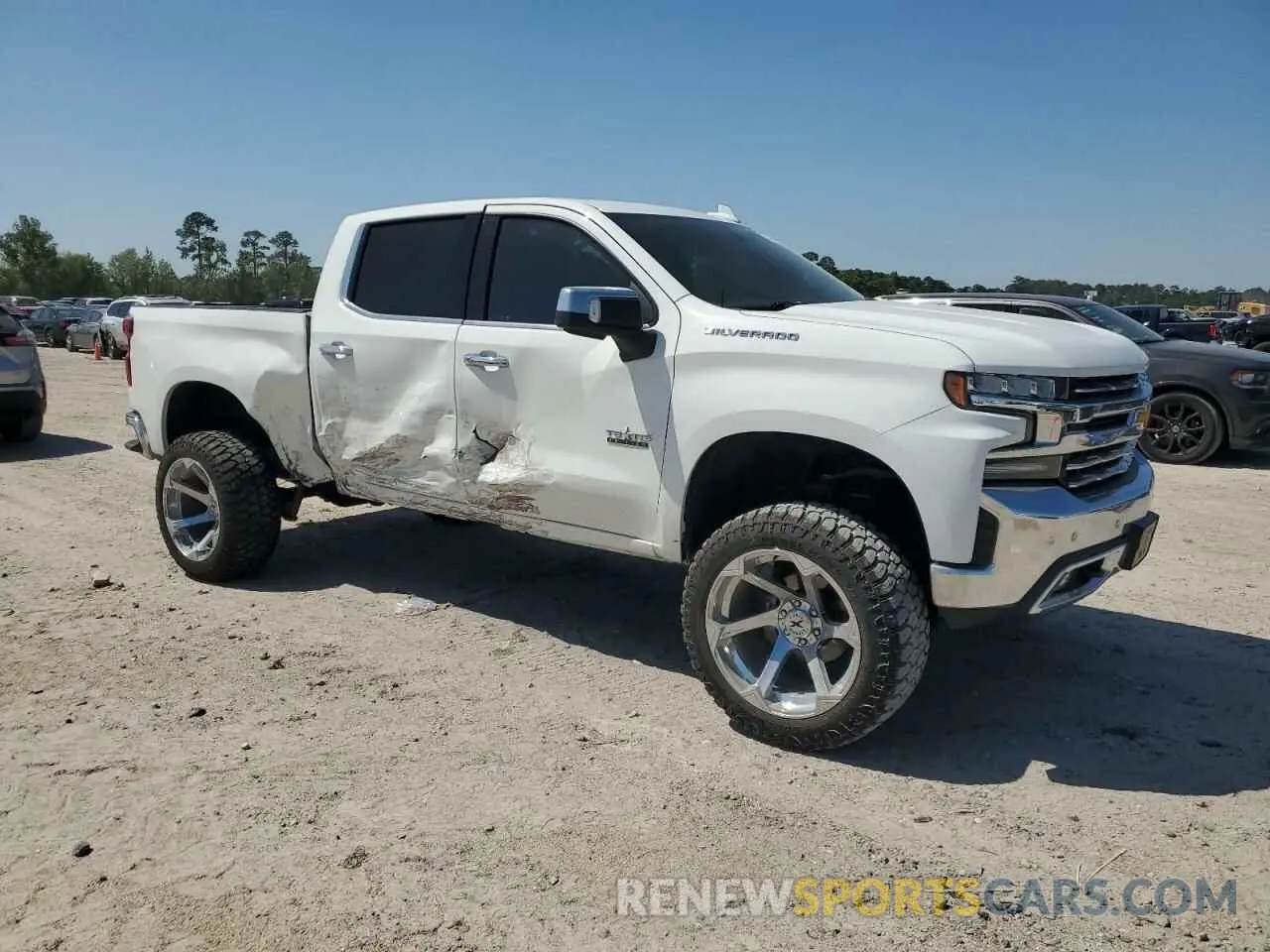 4 Photograph of a damaged car 3GCPWEED6LG394688 CHEVROLET ALL Models 2020