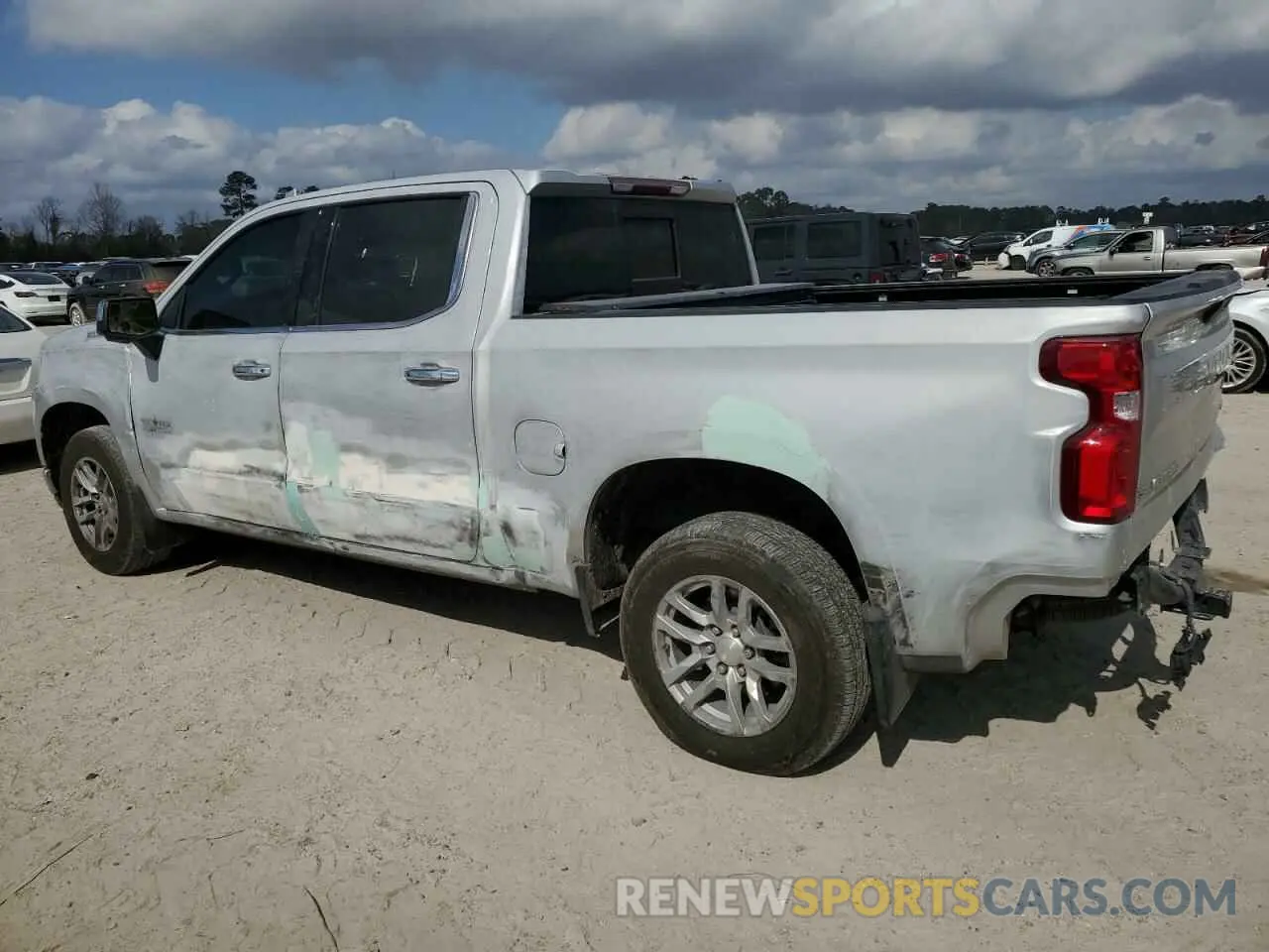 2 Photograph of a damaged car 3GCPWEEDXLG207033 CHEVROLET ALL Models 2020