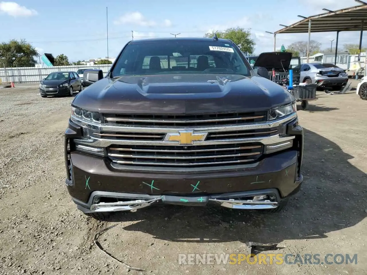 5 Photograph of a damaged car 3GCPWFEDXLG117662 CHEVROLET ALL Models 2020