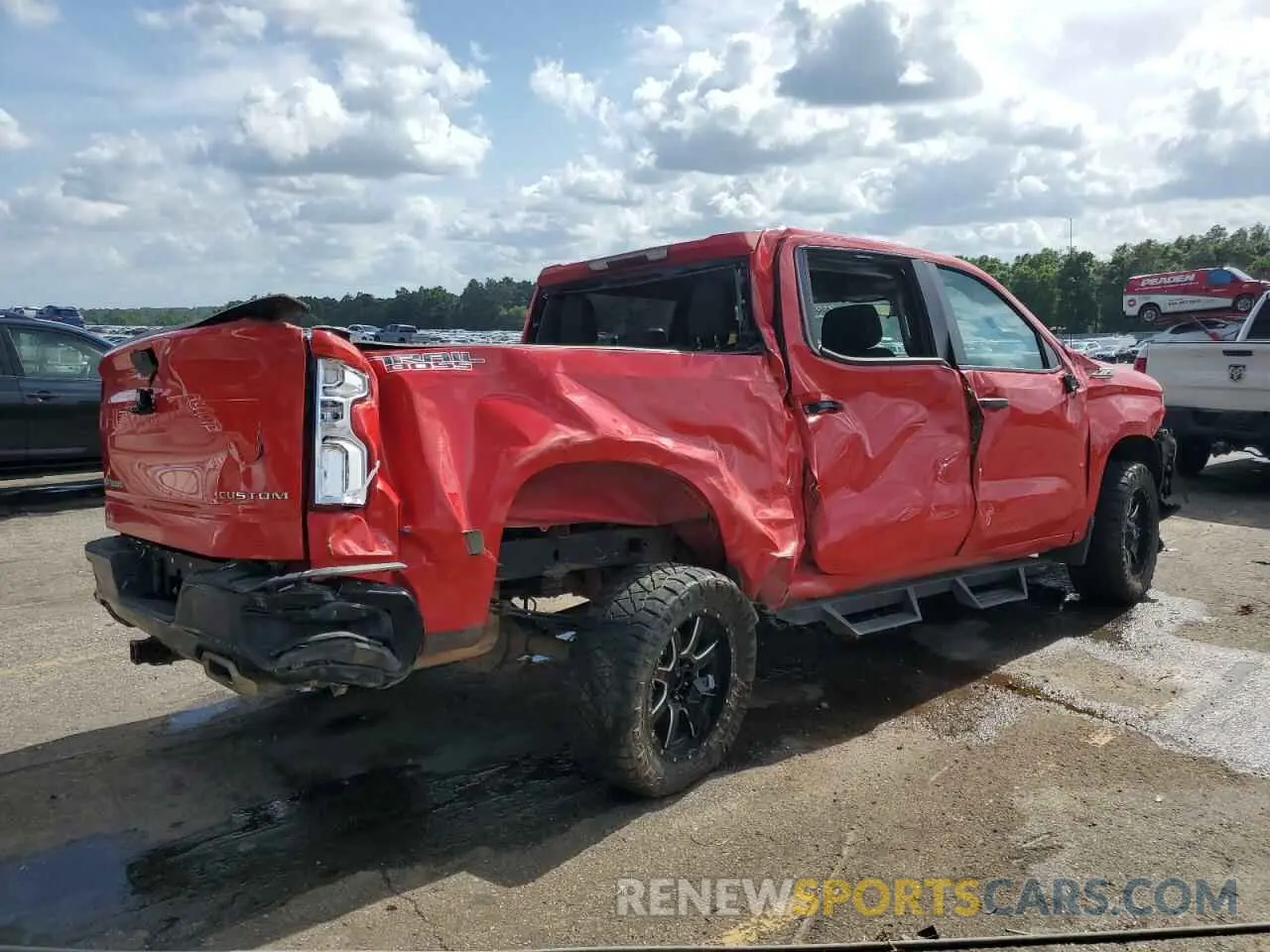 3 Photograph of a damaged car 3GCPYCEFXLG202317 CHEVROLET All Models 2020