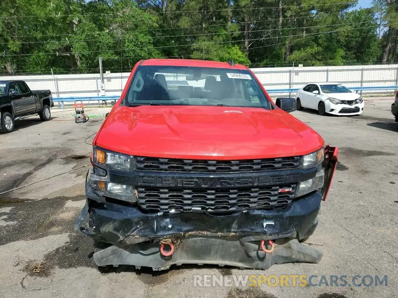 5 Photograph of a damaged car 3GCPYCEFXLG202317 CHEVROLET All Models 2020
