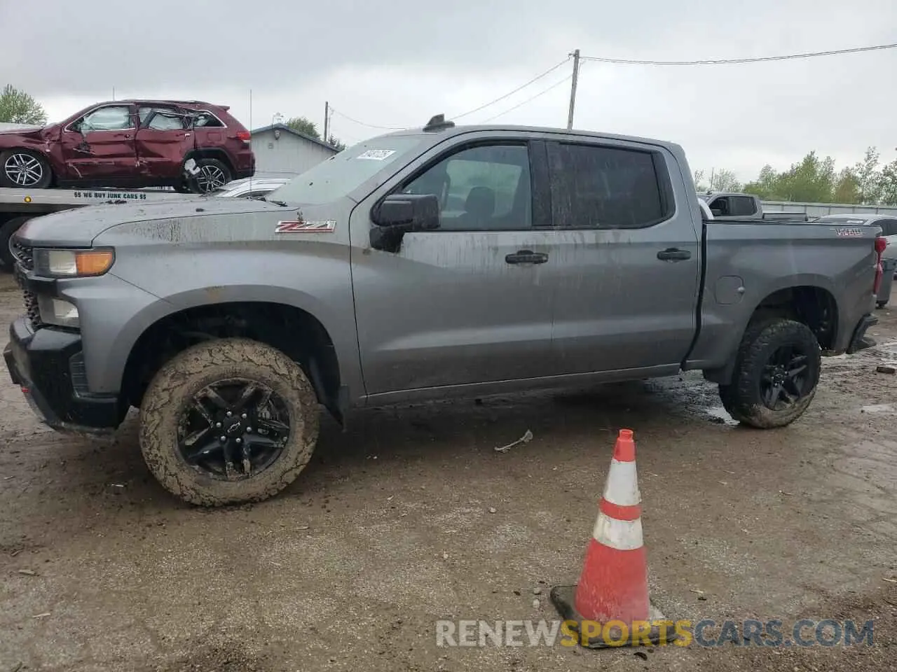 1 Photograph of a damaged car 3GCPYCEFXLG355540 CHEVROLET ALL Models 2020