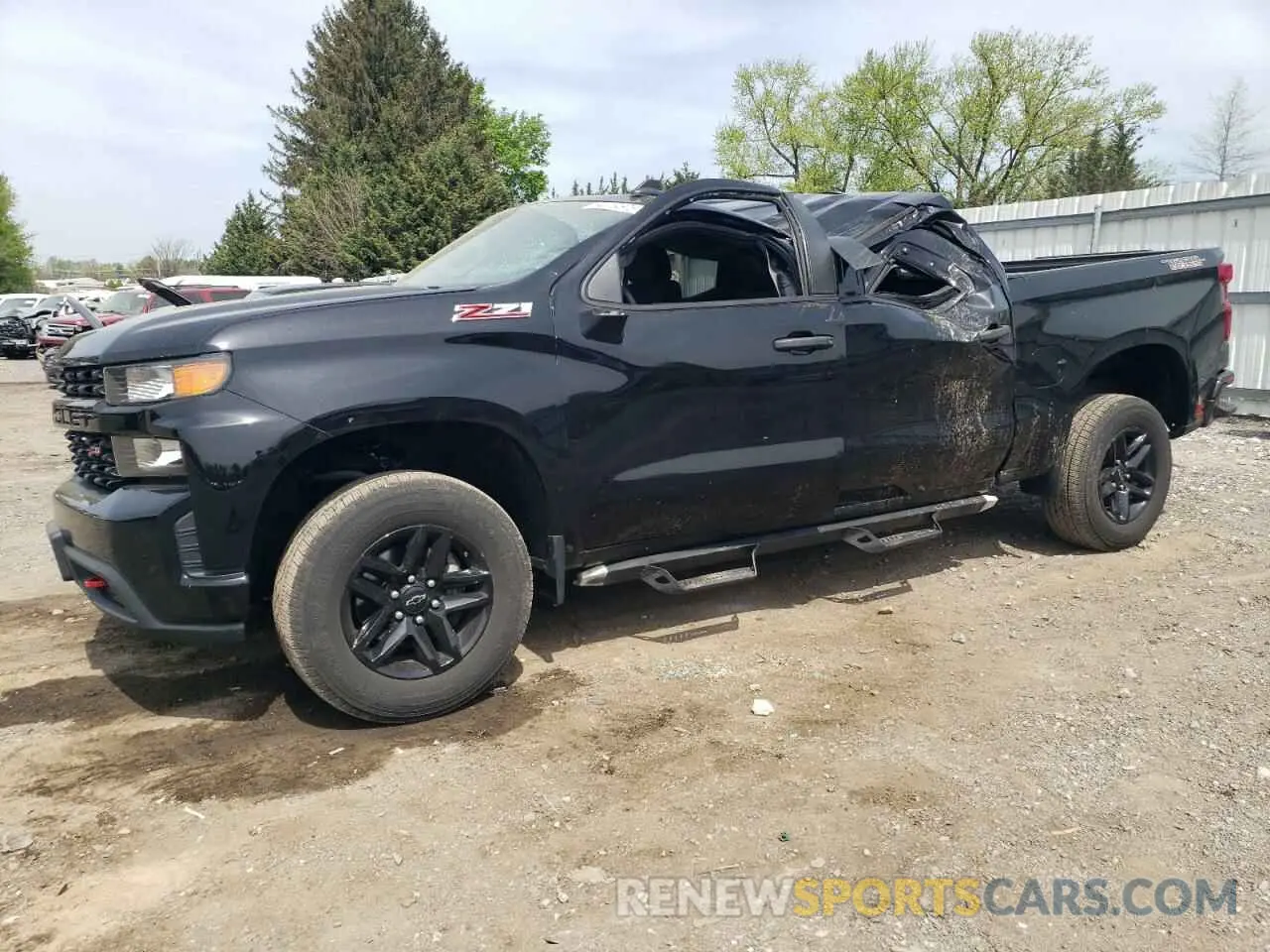 1 Photograph of a damaged car 3GCPYCEHXLG310051 CHEVROLET ALL Models 2020