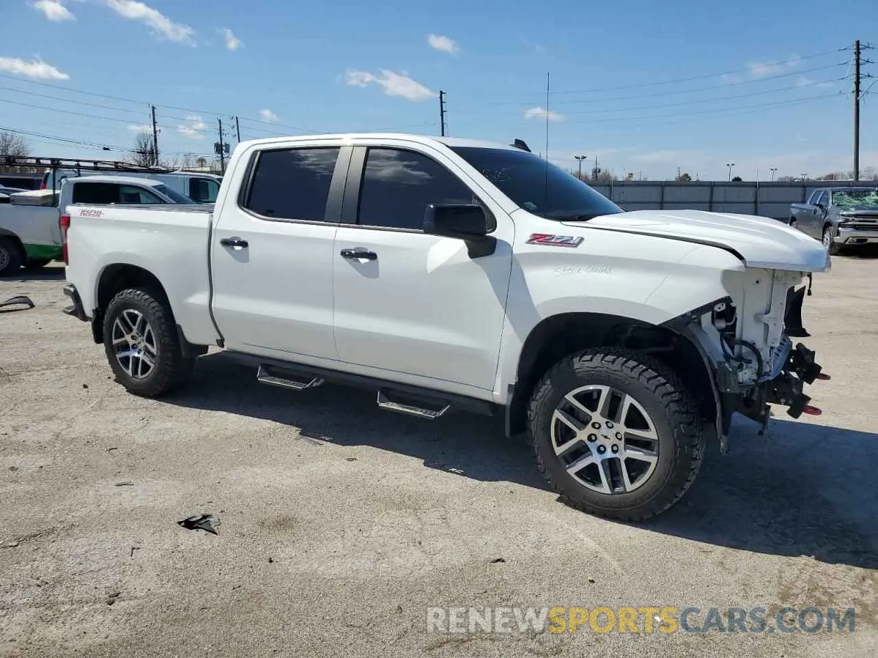 4 Photograph of a damaged car 3GCPYFED1LG125269 CHEVROLET ALL Models 2020