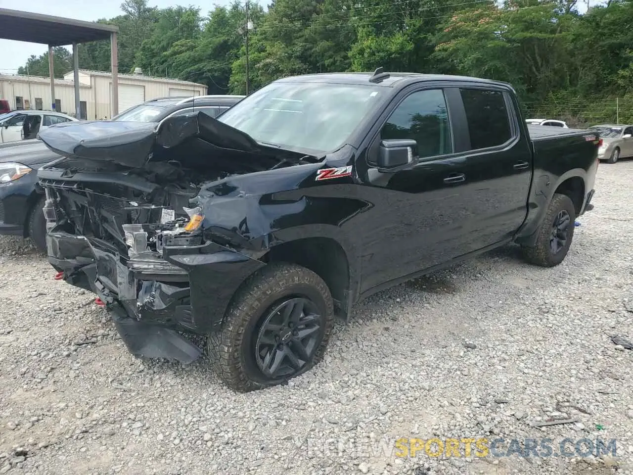 1 Photograph of a damaged car 3GCPYFED4LG370289 CHEVROLET ALL Models 2020