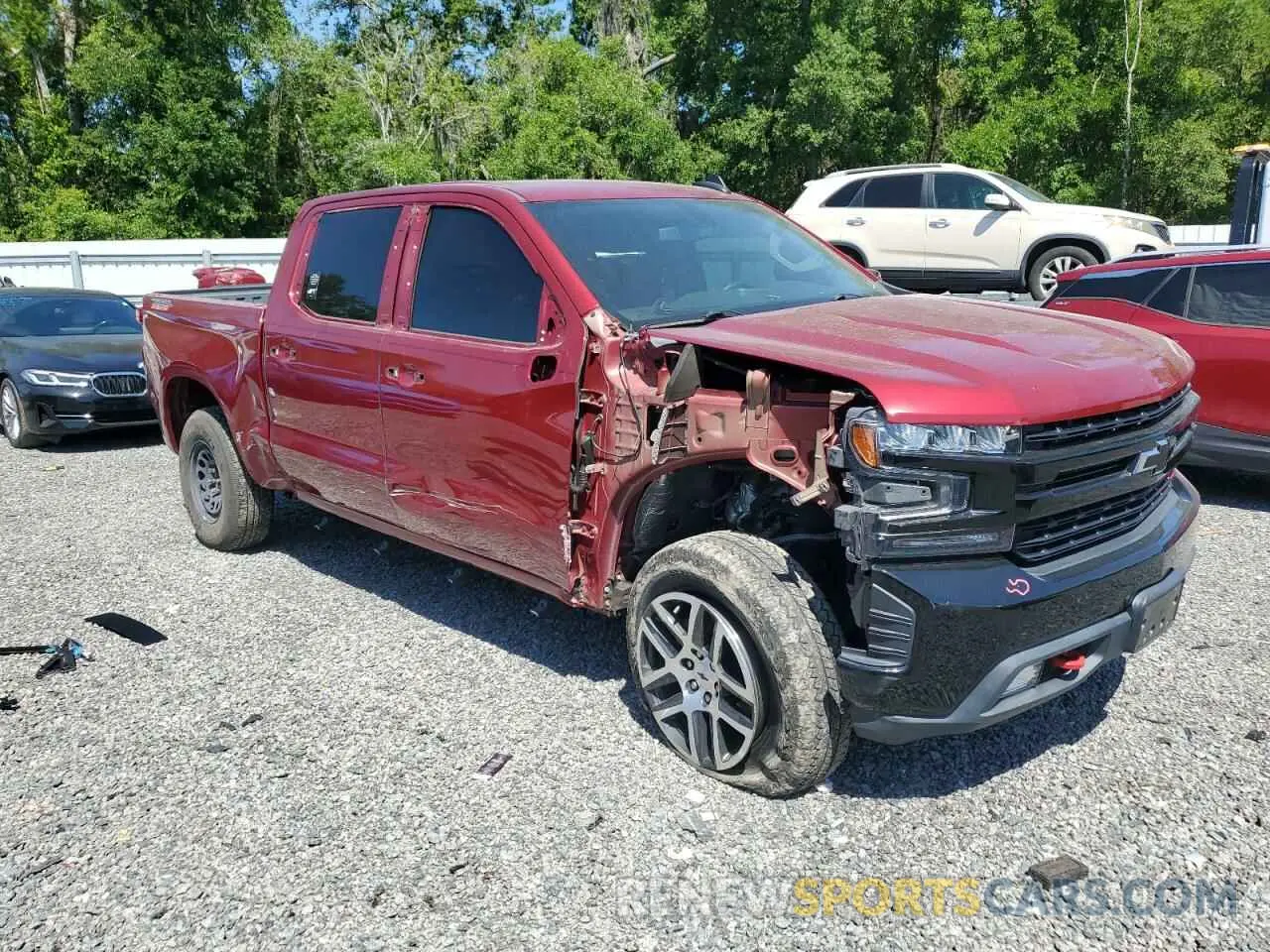 4 Photograph of a damaged car 3GCPYFED6LG179229 CHEVROLET ALL Models 2020