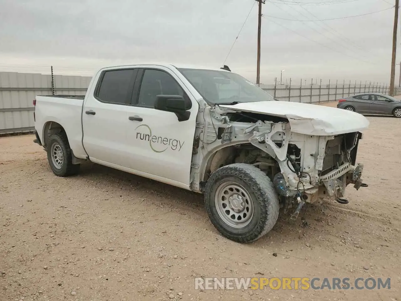 4 Photograph of a damaged car 3GCUYAEFXLG114195 CHEVROLET ALL Models 2020