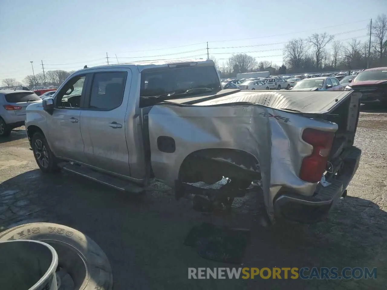 2 Photograph of a damaged car 3GCUYDED1LG421190 CHEVROLET ALL Models 2020