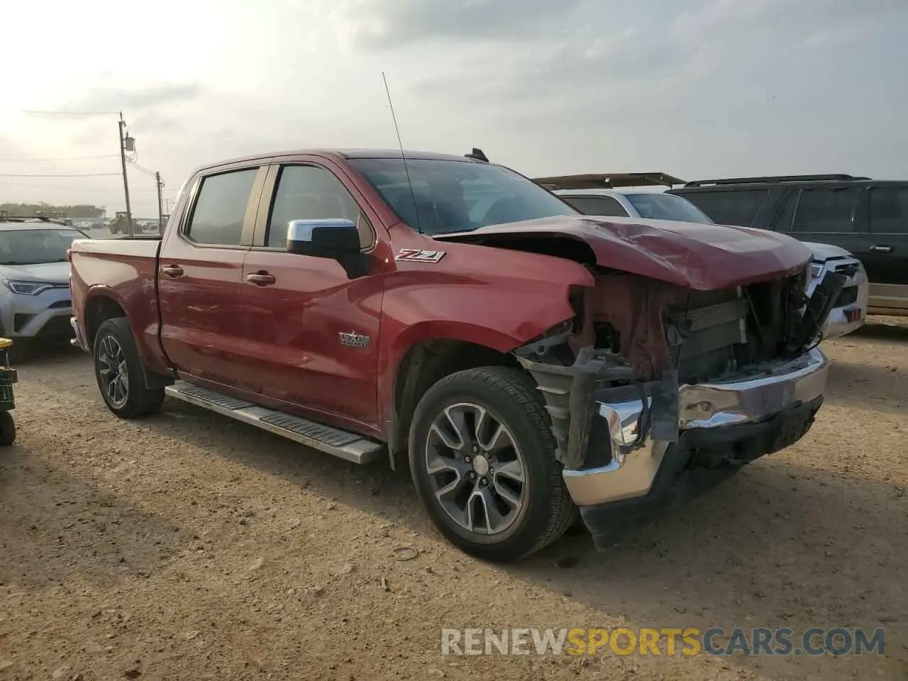 4 Photograph of a damaged car 3GCUYDED3LG165179 CHEVROLET ALL Models 2020