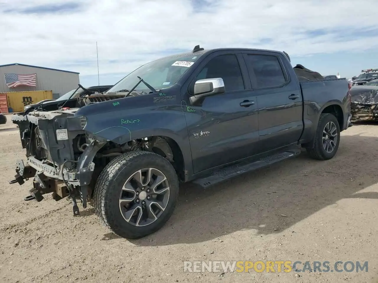 1 Photograph of a damaged car 3GCUYDED4LG300203 CHEVROLET ALL Models 2020