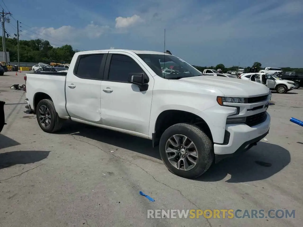 4 Photograph of a damaged car 3GCUYEED9LG404126 CHEVROLET ALL Models 2020