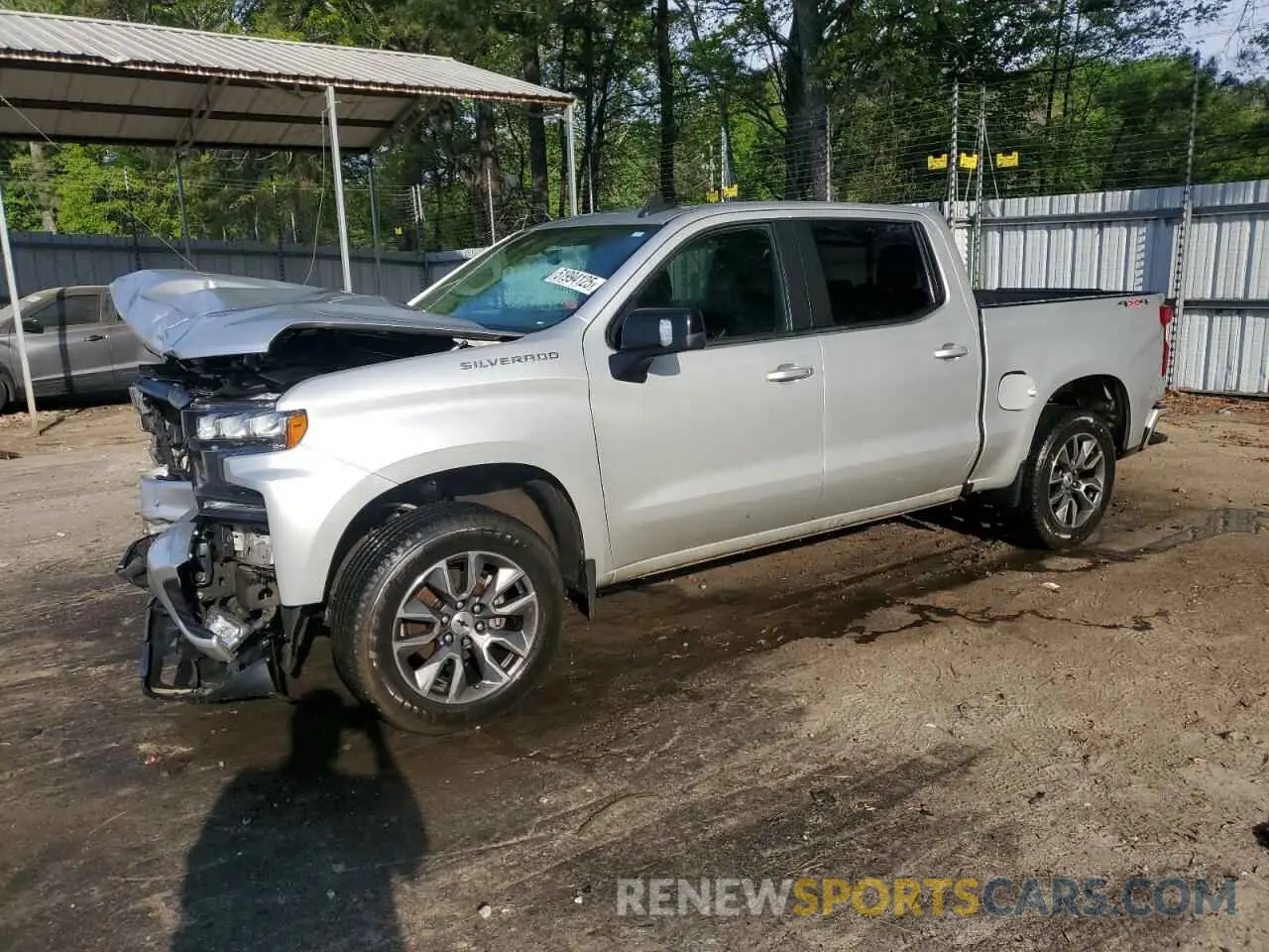 1 Photograph of a damaged car 3GCUYEEL9LG356778 CHEVROLET ALL Models 2020