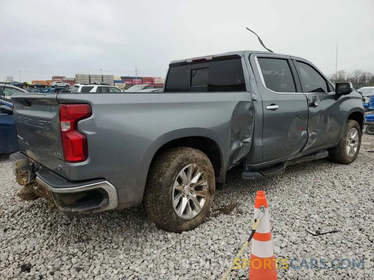 3 Photograph of a damaged car 3GCUYGED0LG446129 CHEVROLET ALL Models 2020