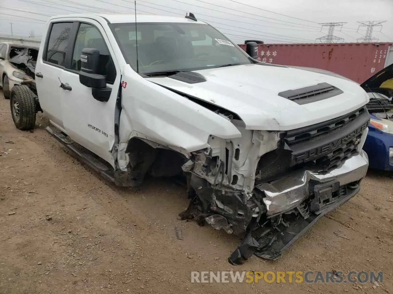 4 Photograph of a damaged car 1GB1WLE73MF123602 CHEVROLET ALL Models 2021