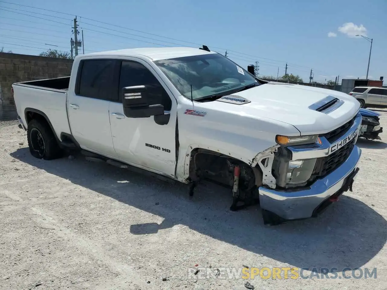 4 Photograph of a damaged car 1GC1YNEY6MF260186 CHEVROLET ALL Models 2021