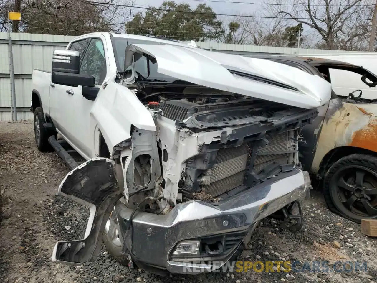4 Photograph of a damaged car 1GC1YPEY0MF161018 CHEVROLET ALL Models 2021
