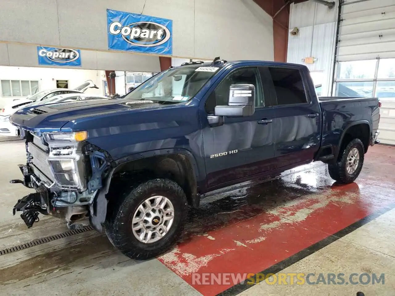 1 Photograph of a damaged car 1GC4YNEY8MF205493 CHEVROLET ALL Models 2021