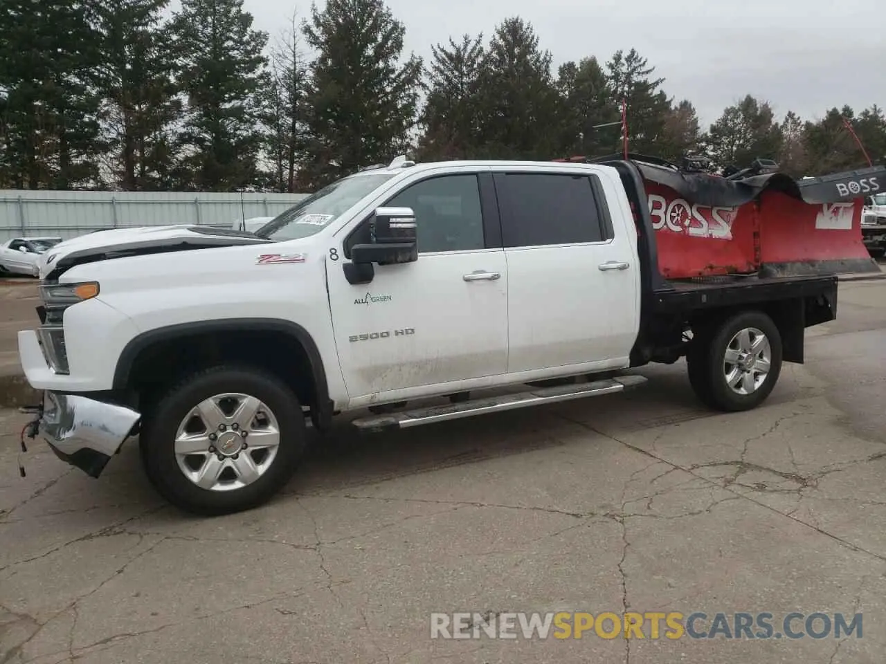 1 Photograph of a damaged car 1GC4YPE75MF291168 CHEVROLET ALL Models 2021