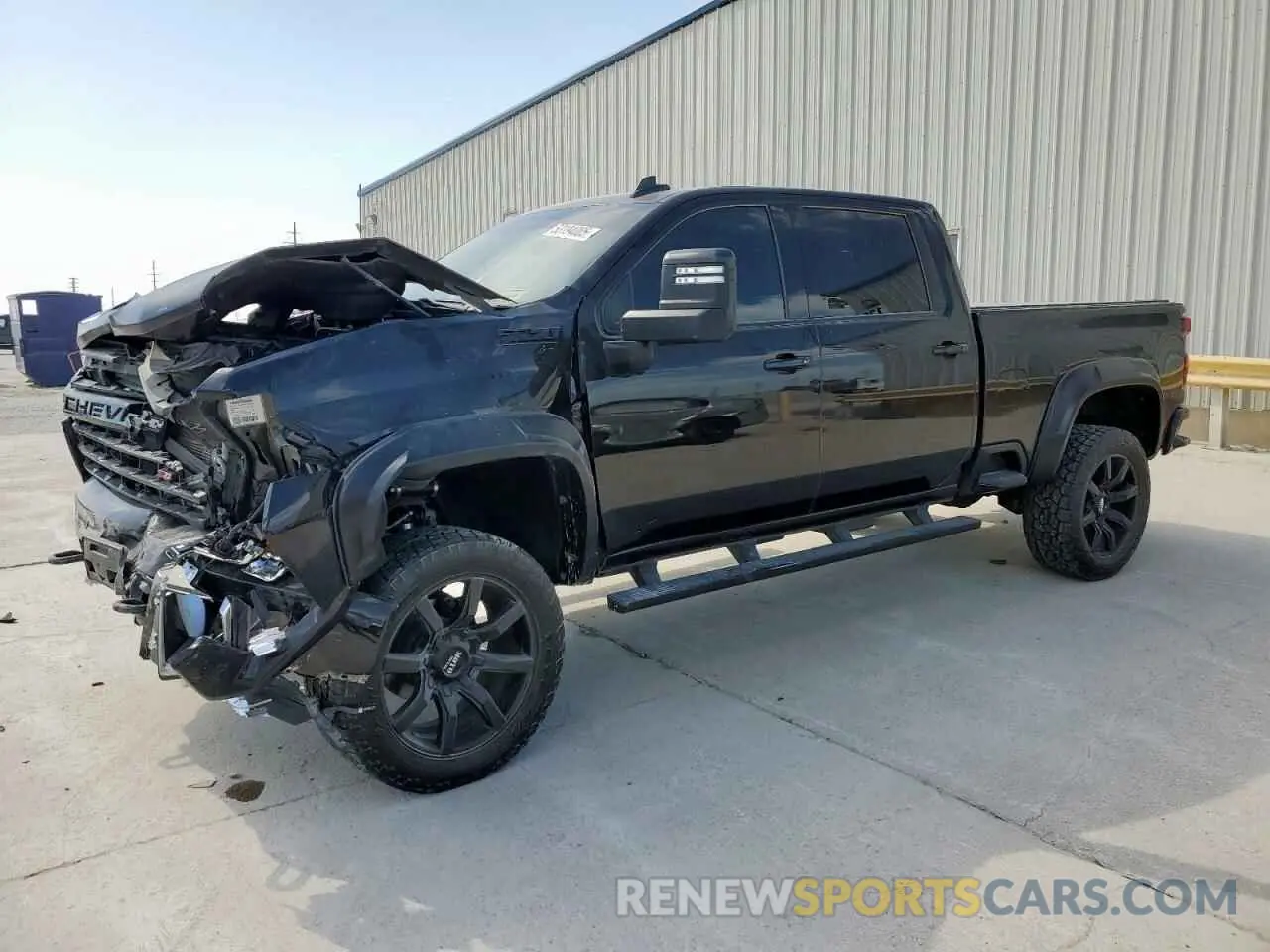 1 Photograph of a damaged car 1GC4YPEY2MF248514 CHEVROLET ALL Models 2021