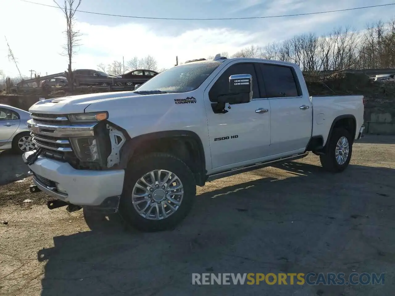 1 Photograph of a damaged car 1GC4YREY9MF170020 CHEVROLET ALL Models 2021